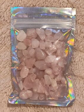 Rose Quartz Tumbled Stone Mix - 5.1oz